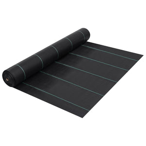 Kontrollmatte for ugress svart 2x150 m PP
