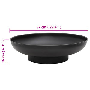 Bålfat 57 cm stål
