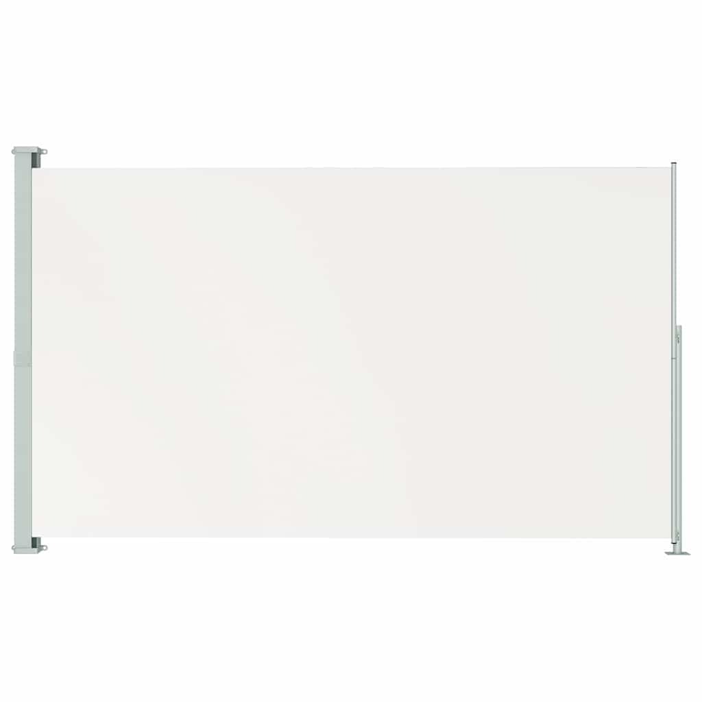 Uttrekkbar sidemarkise 220x300 cm kremhvit