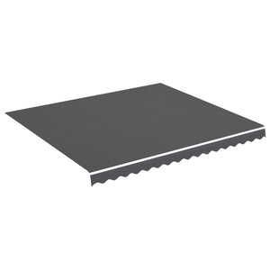 Erstatningsduk for markise antrasitt 4x3,5 m