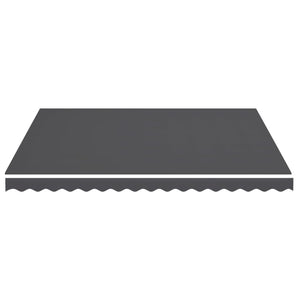Erstatningsduk for markise antrasitt 4x3,5 m