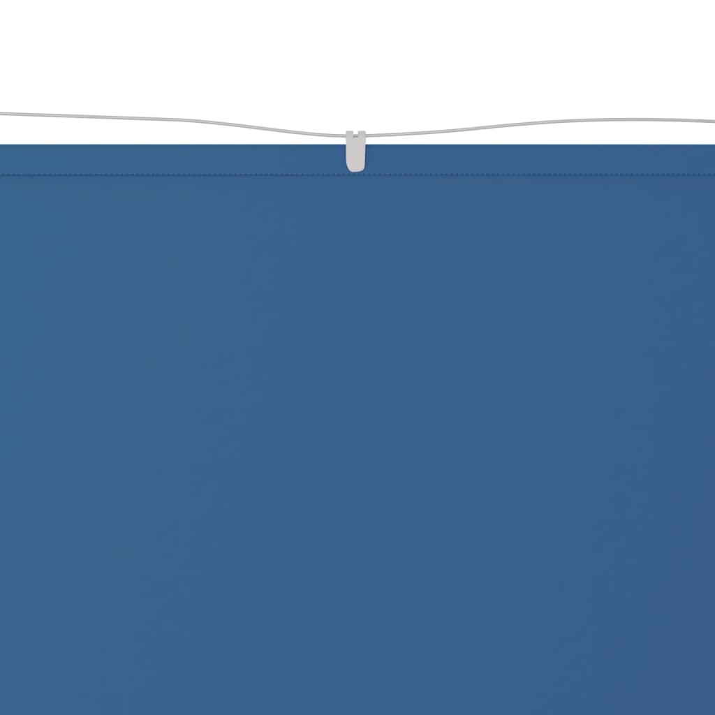 Vertikal markise blå 250x270 cm oxfordstoff