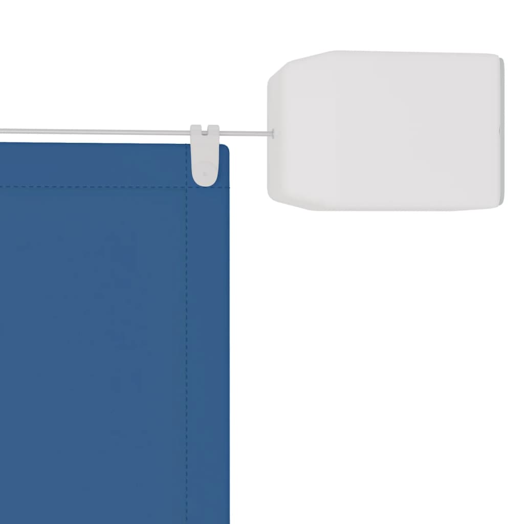 Vertikal markise blå 250x270 cm oxfordstoff