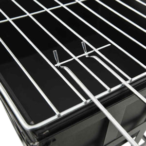 2-i-1 bålfat og grill 34x34x48 cm stål