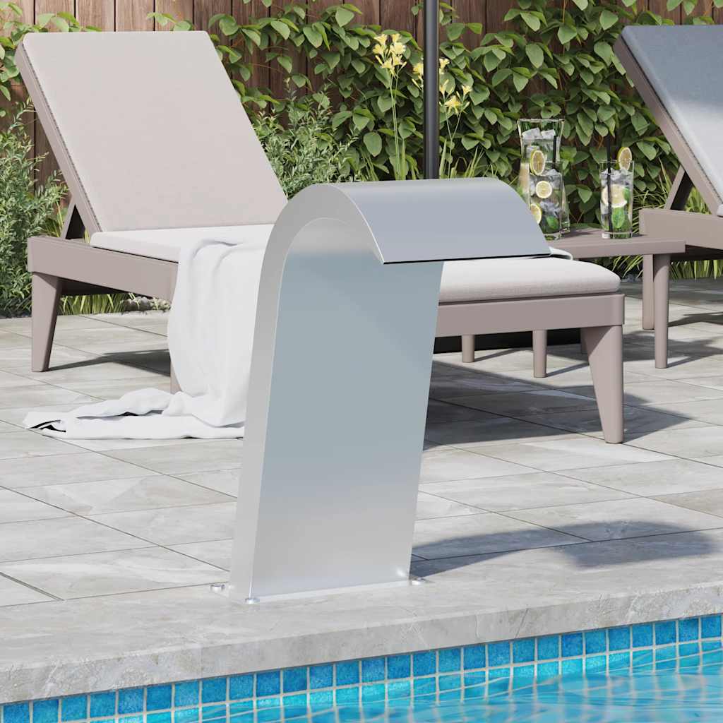Pool fountain 50x30x60 cm stainless steel 304