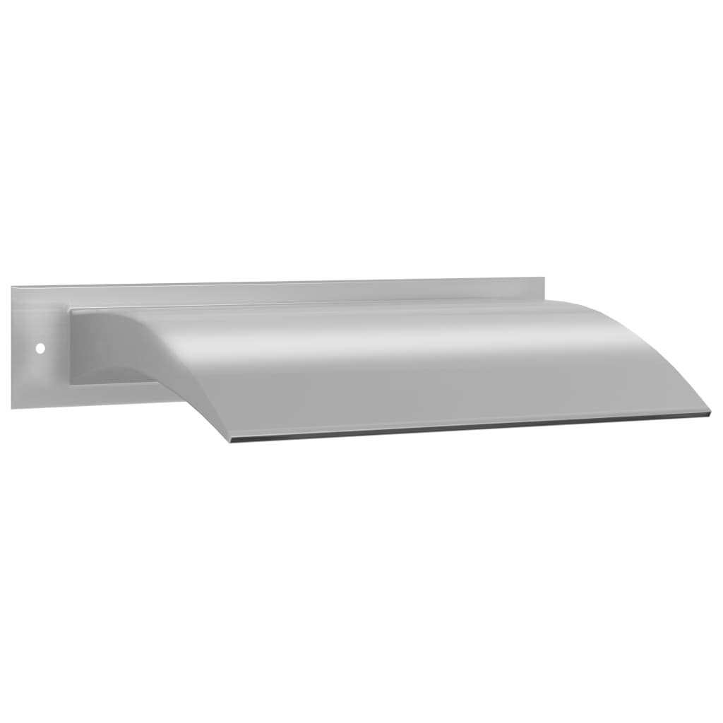 Pool fountain silver 45x26x13 cm stainless steel