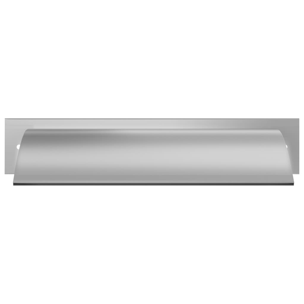 Pool fountain silver 45x26x13 cm stainless steel