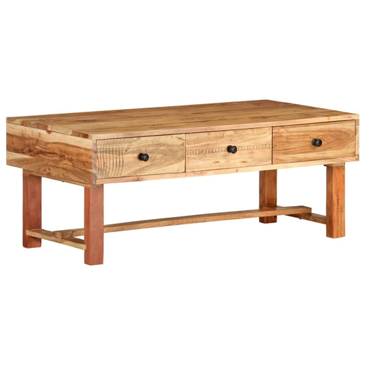 Salongbord 100x50x40 cm heltre akasie