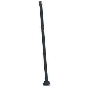 Markisestolpesett antrasitt 600x245 cm jern