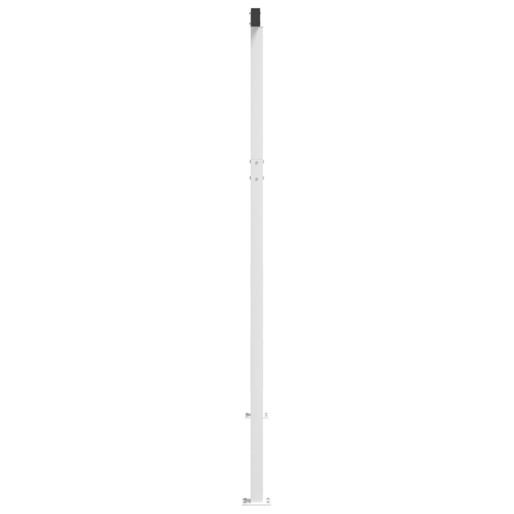 Markisestolpesett hvit 300x245 cm jern