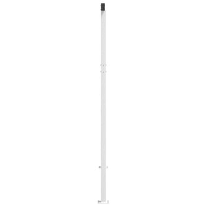 Markisestolpesett hvit 300x245 cm jern