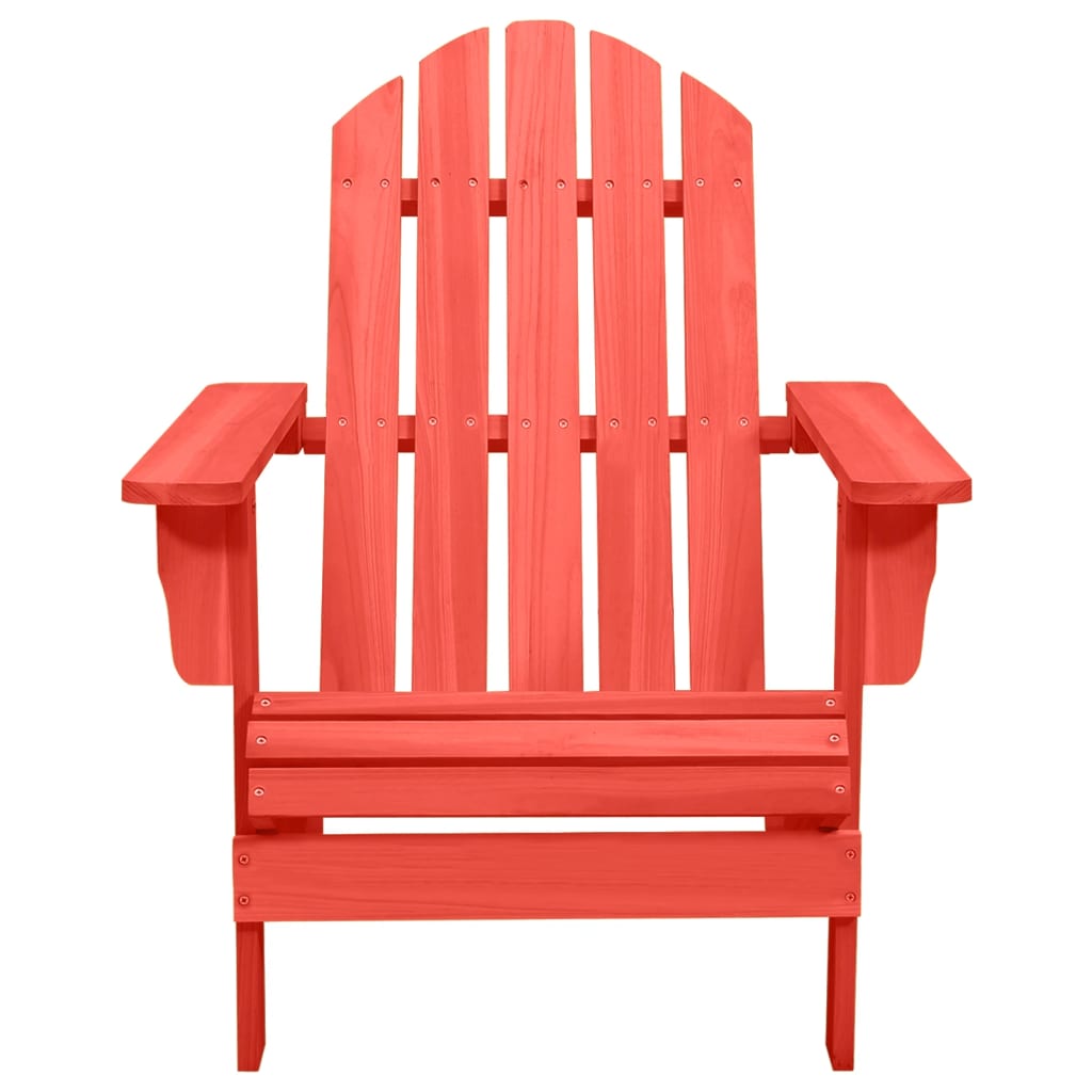 Adirondack hagestol heltre gran rød