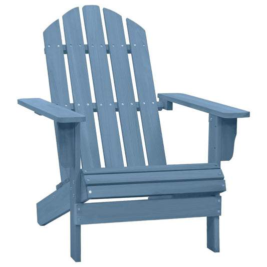 Adirondack garden chair solid spruce blue