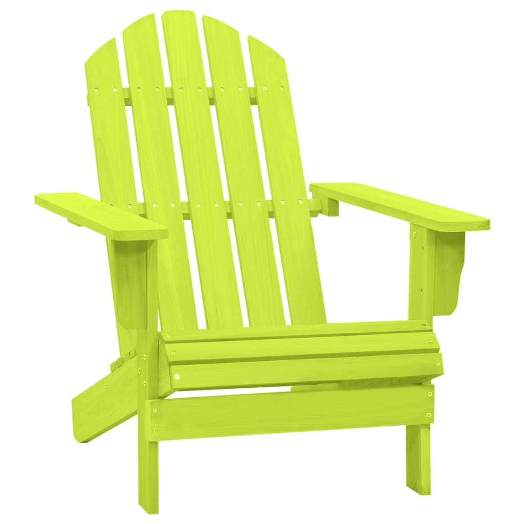 Adirondack garden chair solid spruce green