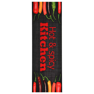 Kjøkkenteppe vaskbart Hot & Spicy 60x300 cm