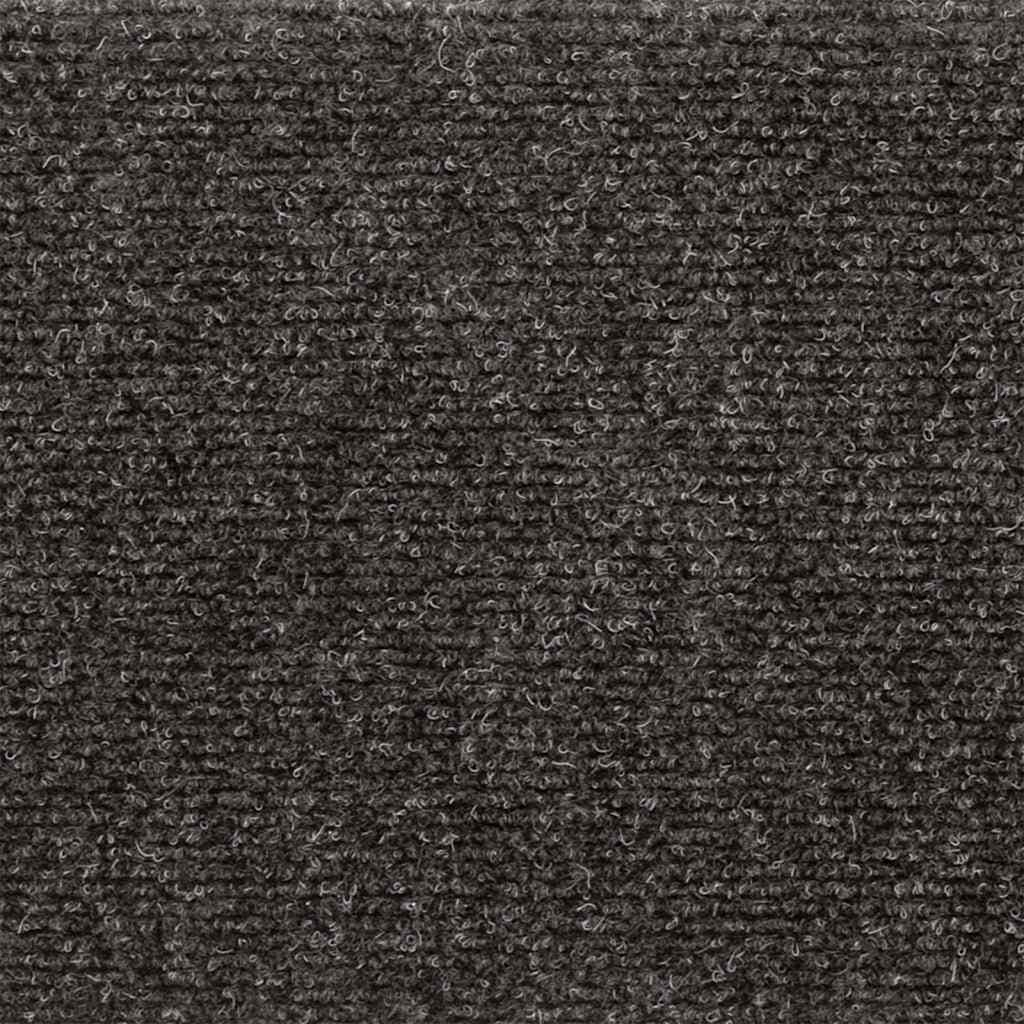 Trappematter 15 stk nålestempel 65x21x4 cm antrasitt