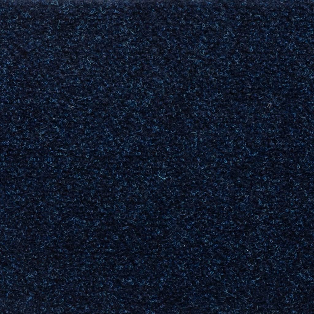 Trappematter 15 stk nålestempel 65x21x4 cm blå