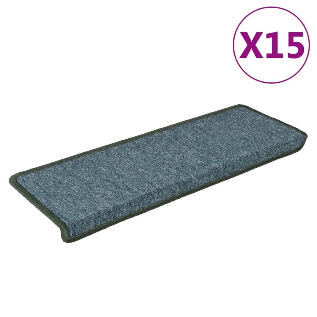 Trappetrinnstepper 15 stk 65x21x4 cm grønn