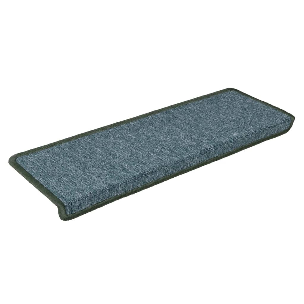 Trappetrinnstepper 15 stk 65x21x4 cm grønn