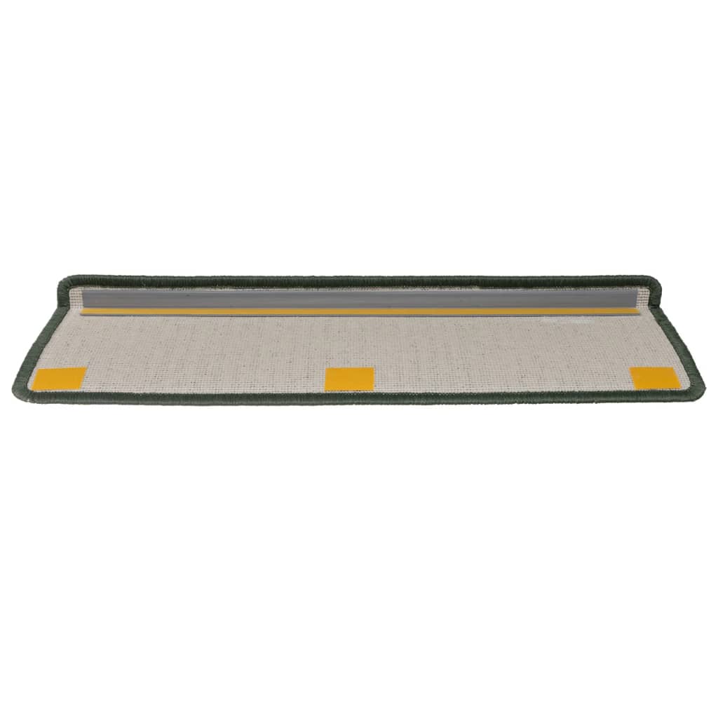Trappetrinnstepper 15 stk 65x21x4 cm grønn