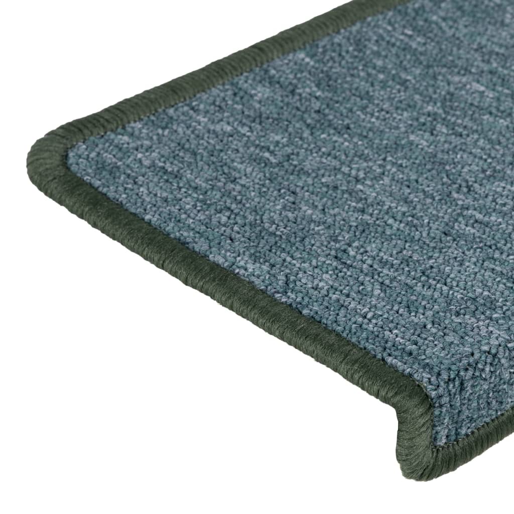 Trappetrinnstepper 15 stk 65x21x4 cm grønn