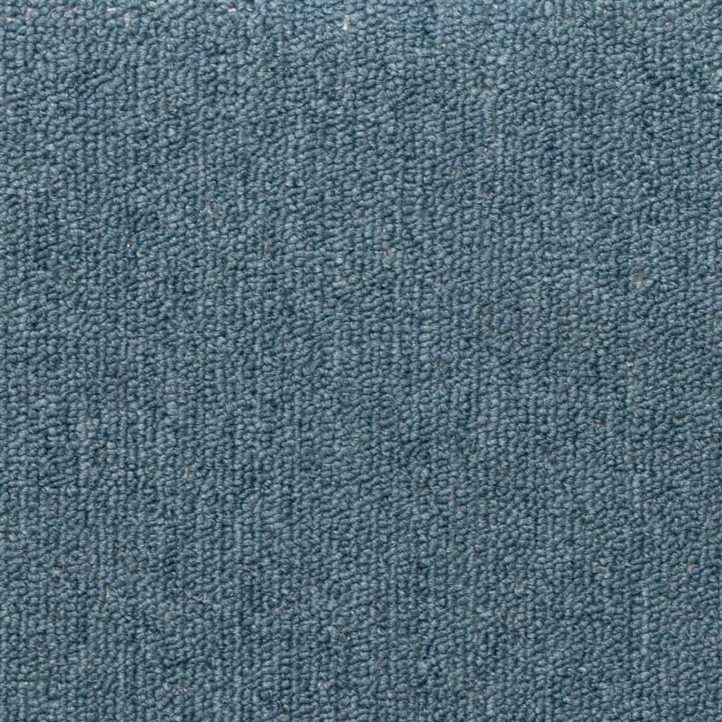 Trappetrinnstepper 15 stk 65x21x4 cm blå