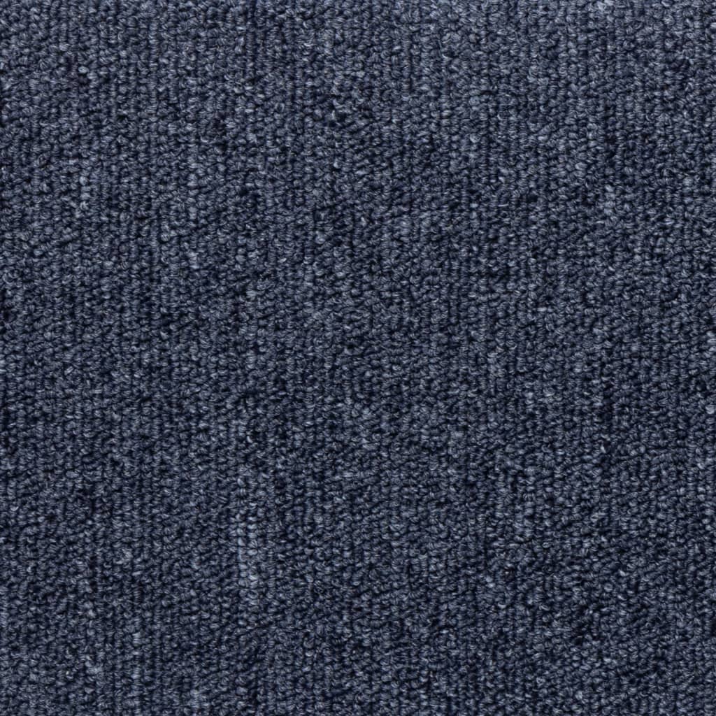 Trappetrinnstepper 15 stk 65x21x4 cm grå og blå