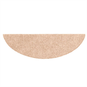 Selvklebende trappematter 10 stk kremhvit 56x17x3cm nålestempel