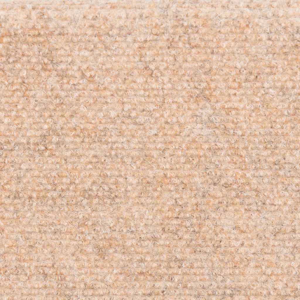 Selvklebende trappematter 10 stk kremhvit 56x17x3cm nålestempel