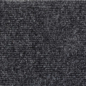 Selvklebende trappematter 10 stk mørkegrå 56x17x3cm nålestempel