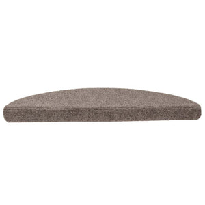 Selvklebende trappematter 10 stk beige 56x17x3cm nålestempel