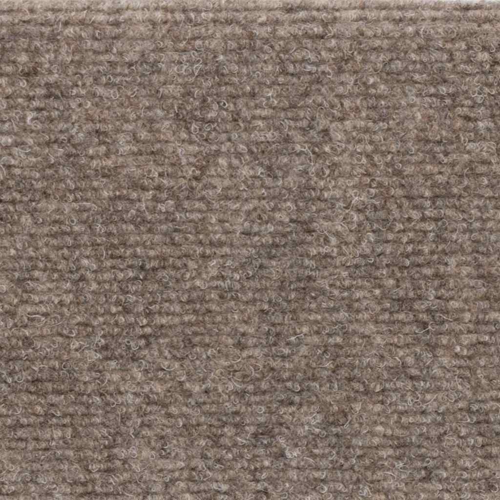 Selvklebende trappematter 10 stk beige 56x17x3cm nålestempel
