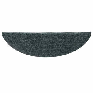 Self-adhesive stair mats 5 pcs green 56x17x3 cm needle punch