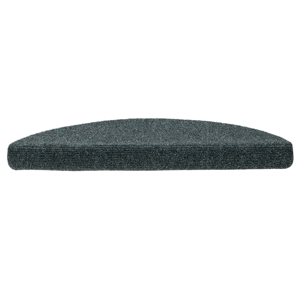Selvklebende trappematter 10 stk grønn 56x17x3 cm nålestempel