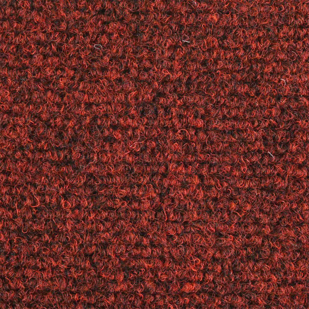 Selvklebende trappematter 10 stk rød 65x21x4 cm nålestempel