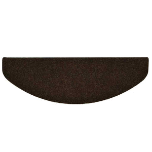 Self-adhesive stair mats 5 pcs brown 65x21x4 cm needle punch