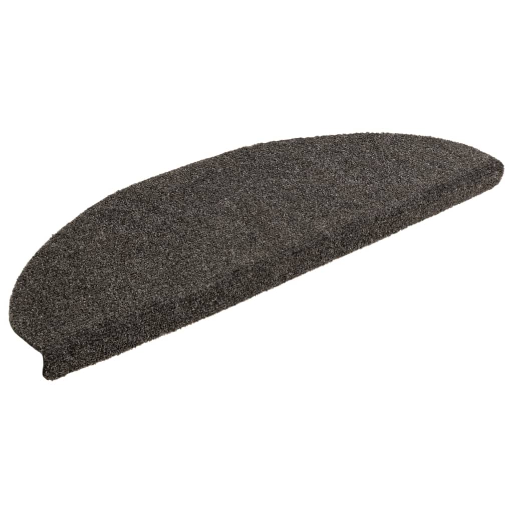 Selvklebende trappematter 10stk antrasitt 65x21x4cm nålestempel