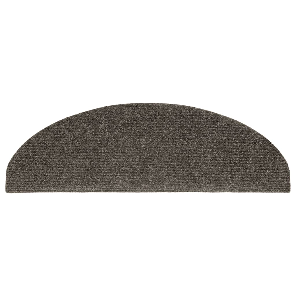 Selvklebende trappematter 10stk antrasitt 65x21x4cm nålestempel
