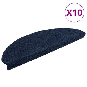 Selvklebende trappematter 10stk marineblå 65x21x4cm nålestempel