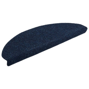 Selvklebende trappematter 10stk marineblå 65x21x4cm nålestempel