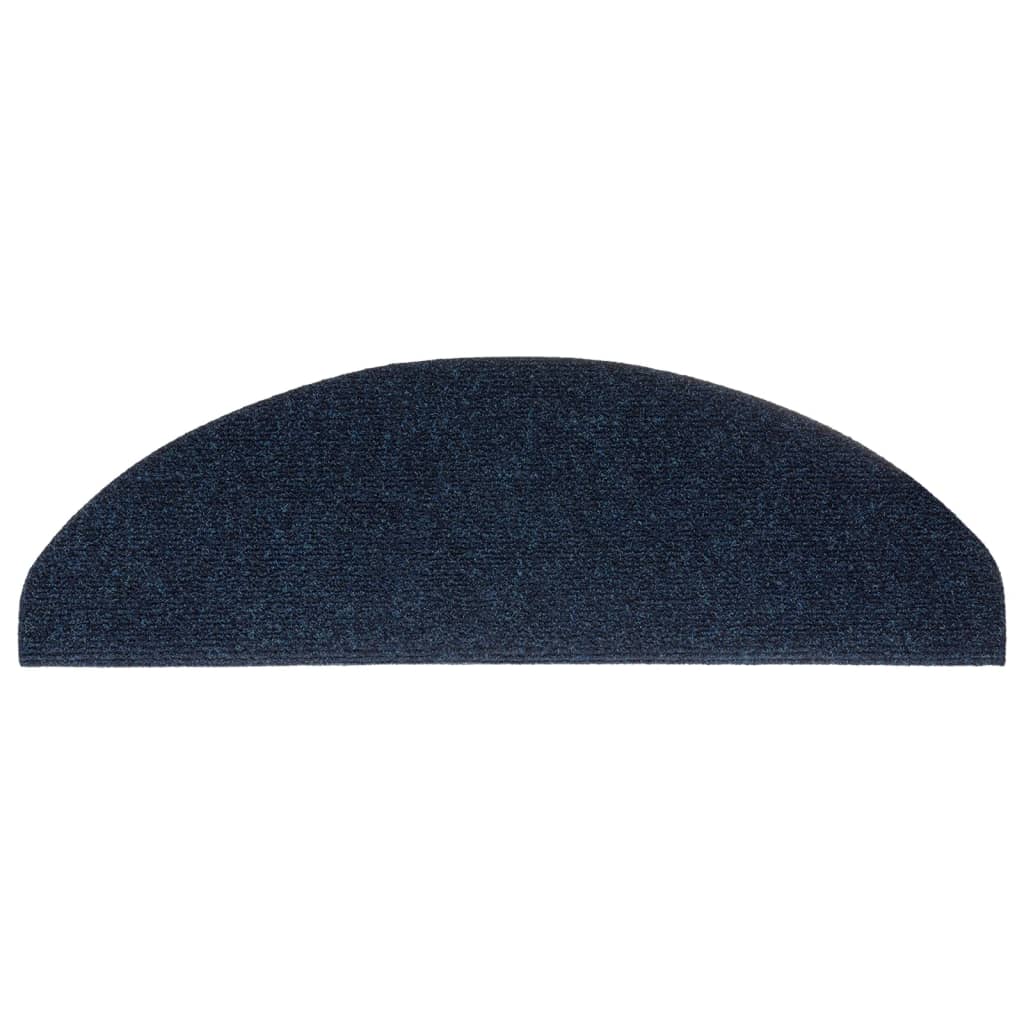 Selvklebende trappematter 10stk marineblå 65x21x4cm nålestempel