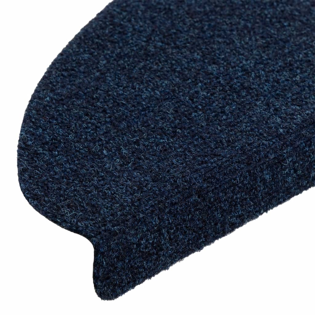 Selvklebende trappematter 10stk marineblå 65x21x4cm nålestempel