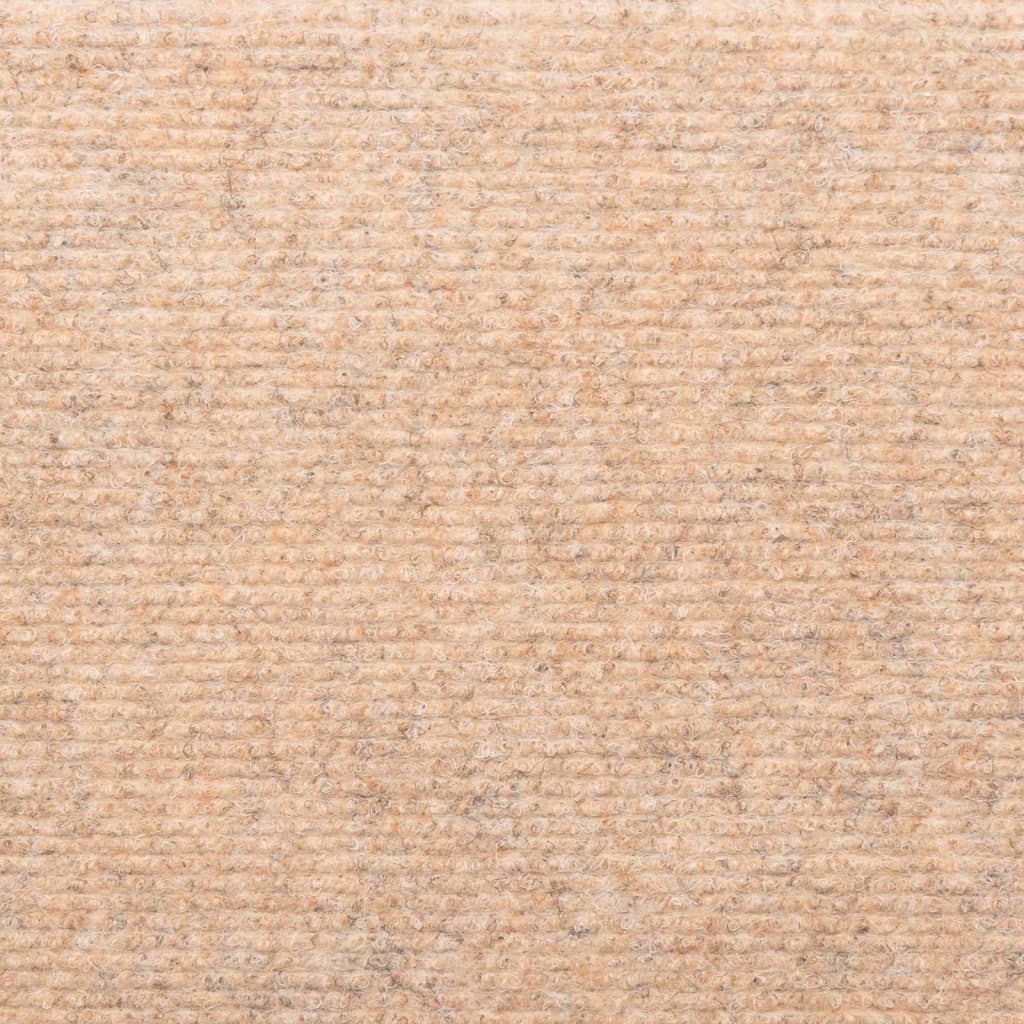 Selvklebende trappematter 10stk kremhvit 65x21x4 cm nålestempel