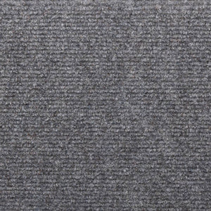 Selvklebende trappematter 10 stk lysegrå 65x21x4 cm nålestempel