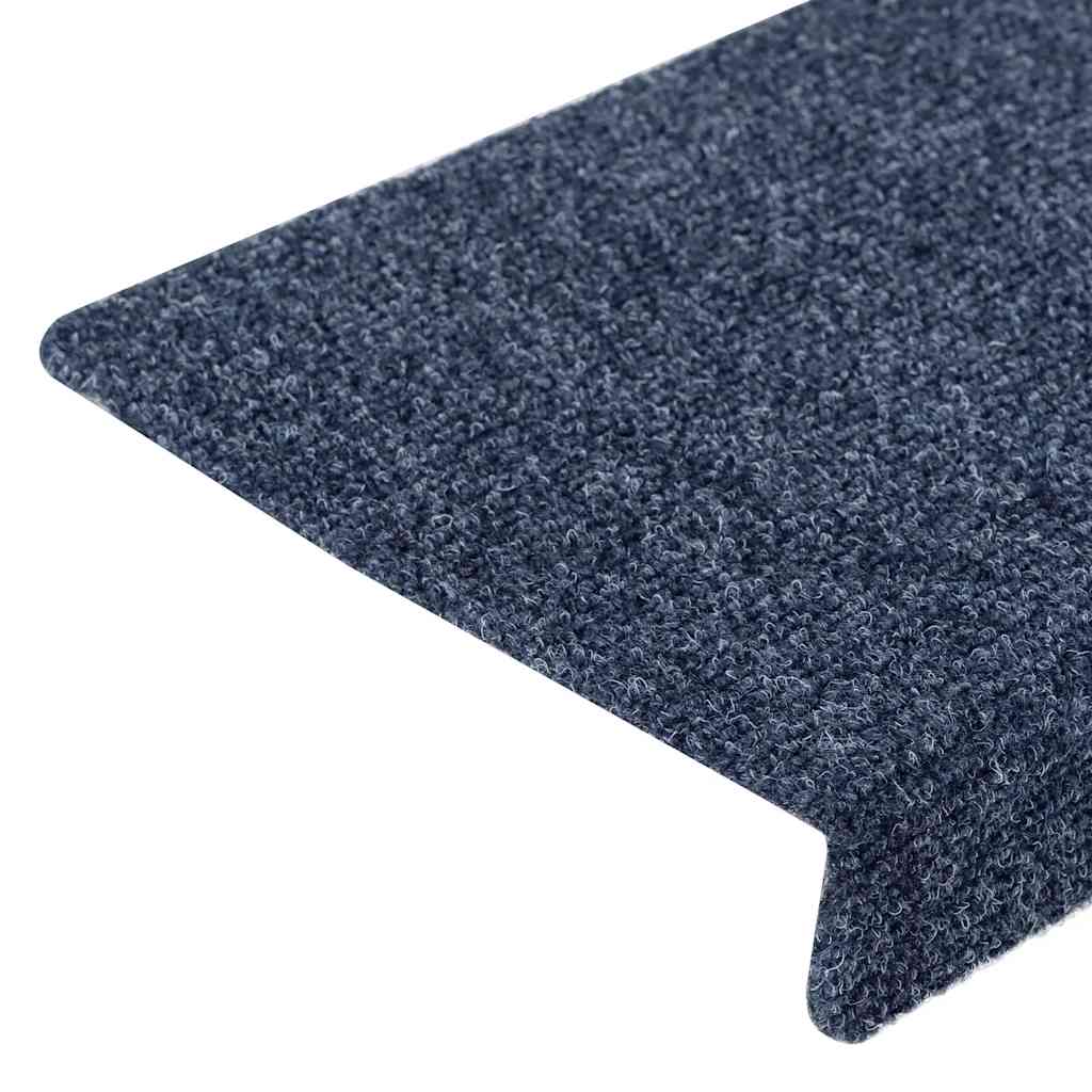 Selvklebende trappematter 10stk antrasitt 65x21x4cm nålestempel