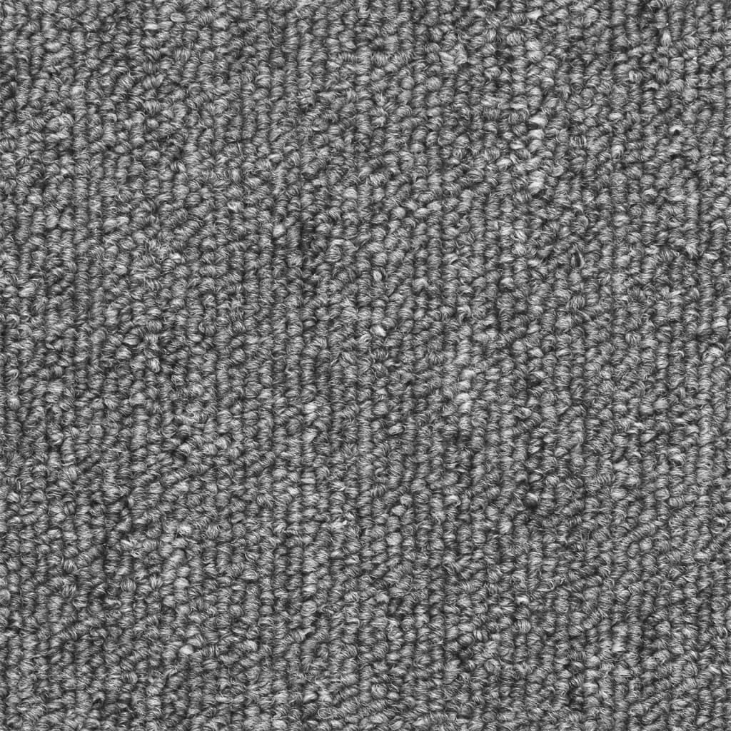 Stair mats 10 pcs 56x17x3 cm dark grey