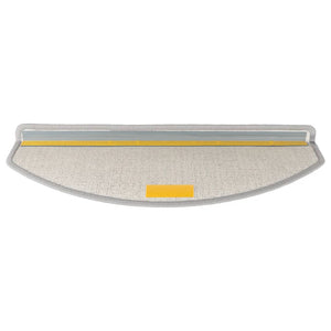Stair mats 10 pcs 65x24x4 cm light grey