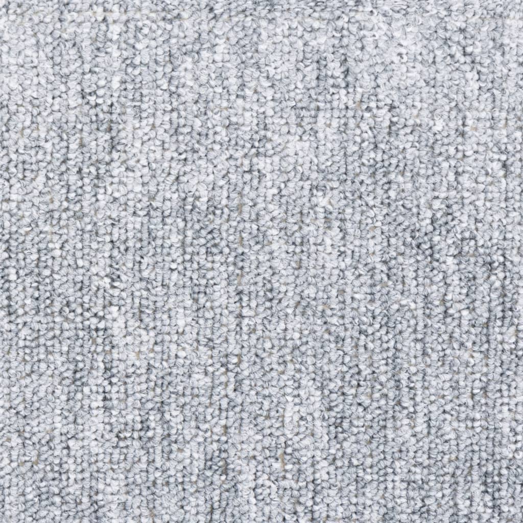 Stair mats 10 pcs 65x24x4 cm light grey
