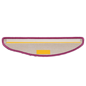 Stair mats 10 pcs 56x17x3 cm purple