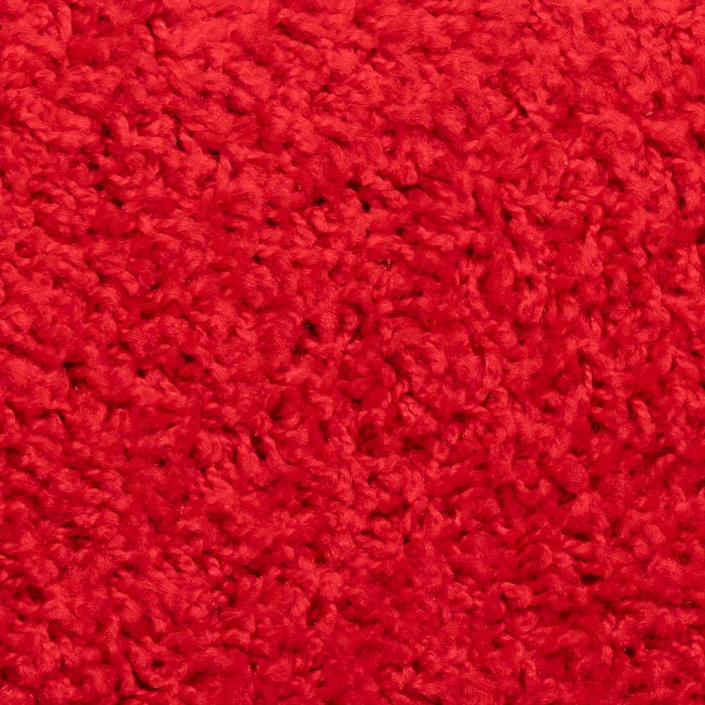 Stair mats 10 pcs 56x17x3 cm red